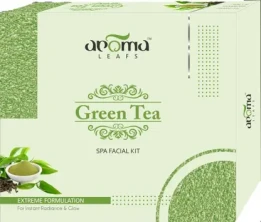 Aroma leafs GREEN TEA FACIAL KIT  (290 g)