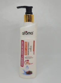 Aroma Ceramide & Cocoa Butter Body Lotion , 450 ML