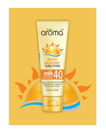 Alaroma Leafs Sunscreen SPF 40 PA+++, Water Resistant, Broad Spectrum – 100ml